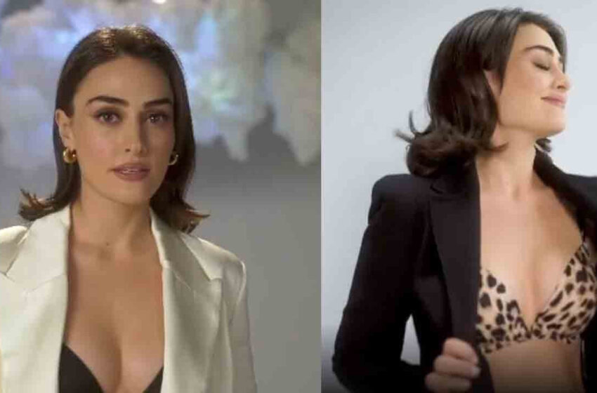 Victoria’s Secret’ın Türkiye yüzü Esra Bilgiç’ten reklam filmi