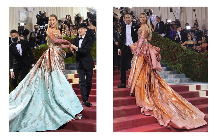 Blake Lively 2022 MET Gala Elbisesi İçin New York’tan İlham Aldı