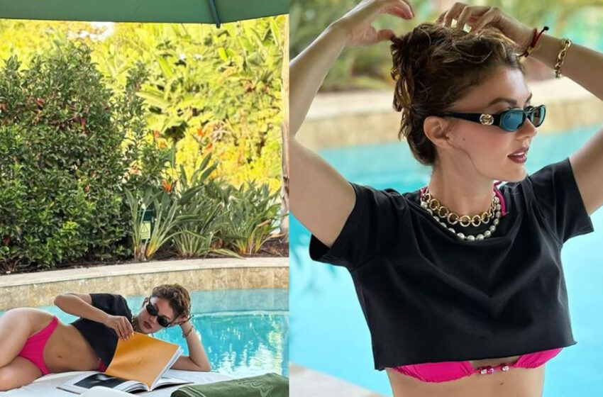 Oyuncu Burcu Özberk yazı bitirmiyor! Tatil paylaşımlarıyla gündem oldu