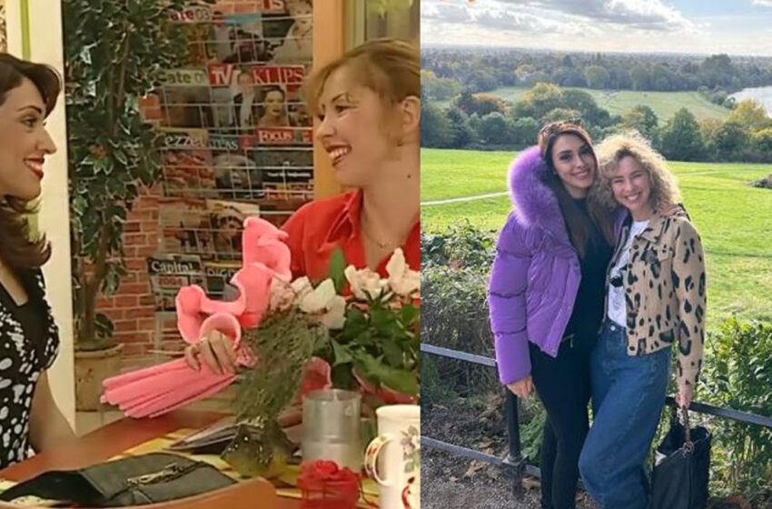 Sihirli Annem’in eski oyuncuları Londra’da buluştu! Zuhal Topal’dan sürpriz ziyaret