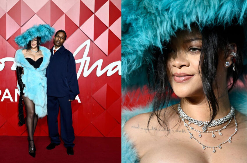  Rihanna’nın Fashion Awards 2024 kırmızı halı stili dikkat çekti