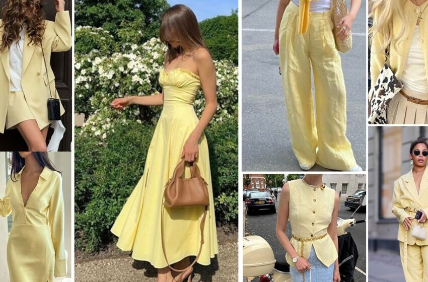 Tereyağı Gibi Akıp Giden Bir Stil: Butter Yellow Geri Döndü