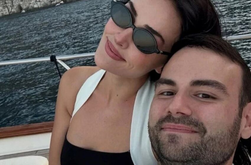 Japonya’da aşka gelen Esra Bilgiç, sevgilisini paylaştı