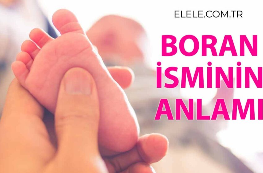 Boran İsminin Anlamı, Özellikleri ve Detaylı İsim Analizi