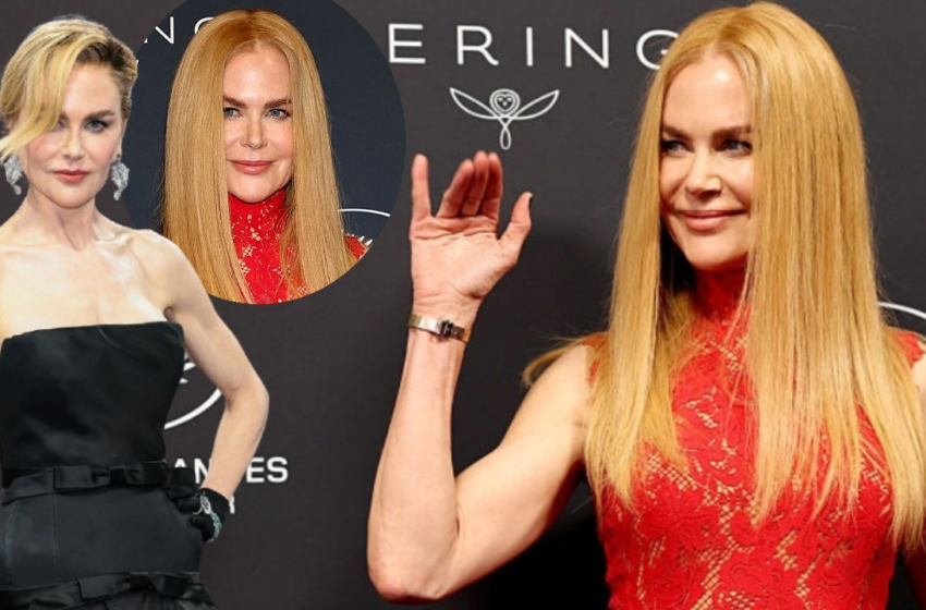 Saçları bir kısa bir uzun, bir seyrek bir yoğun! Nicole Kidman’ın stil tüyosu…