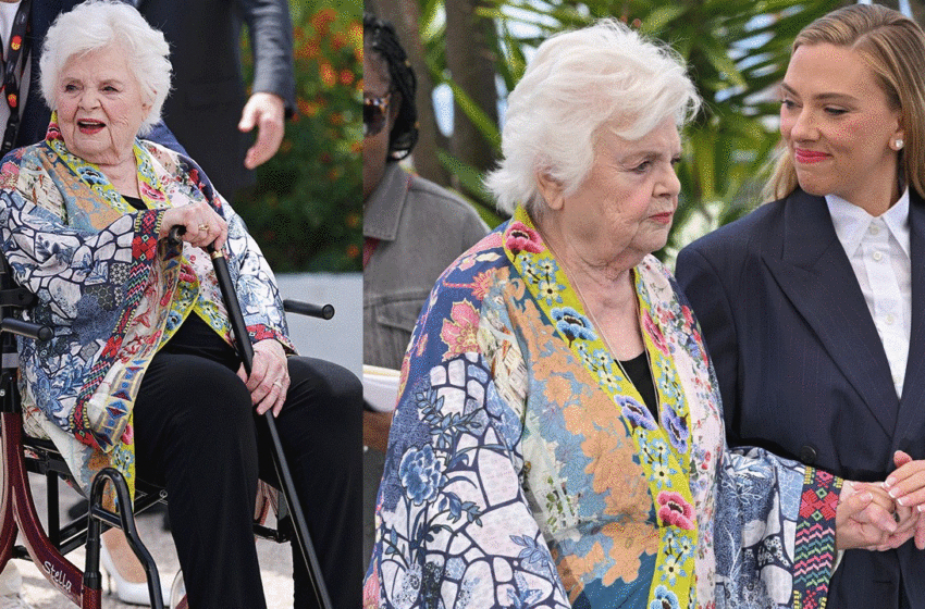 June Squibb tekerlekli sandalyeyle Cannes’da!