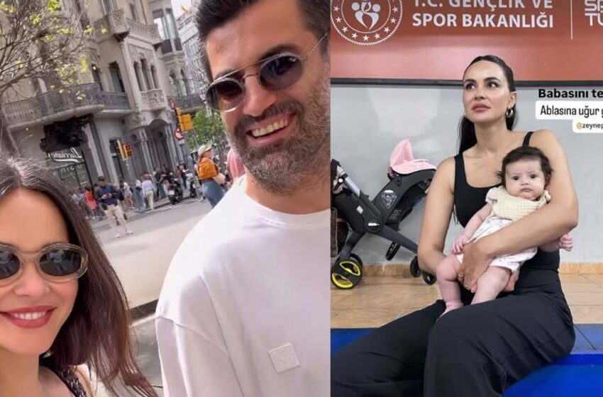Volkan Demirel üçüncü bebekleri Yasmin’in son halini paylaştı