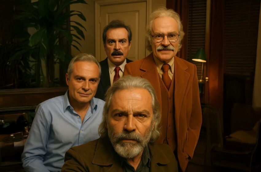  Haluk Bilginer, yapay zeka ile üç ikonik karakteriyle aynı karede