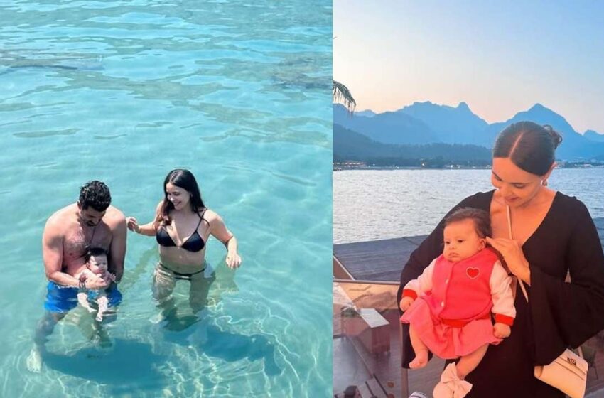 Volkan Demirel ile Zeynep Demirel, kızlarıyla birlikte yaz sezonunu Antalya’da açtı