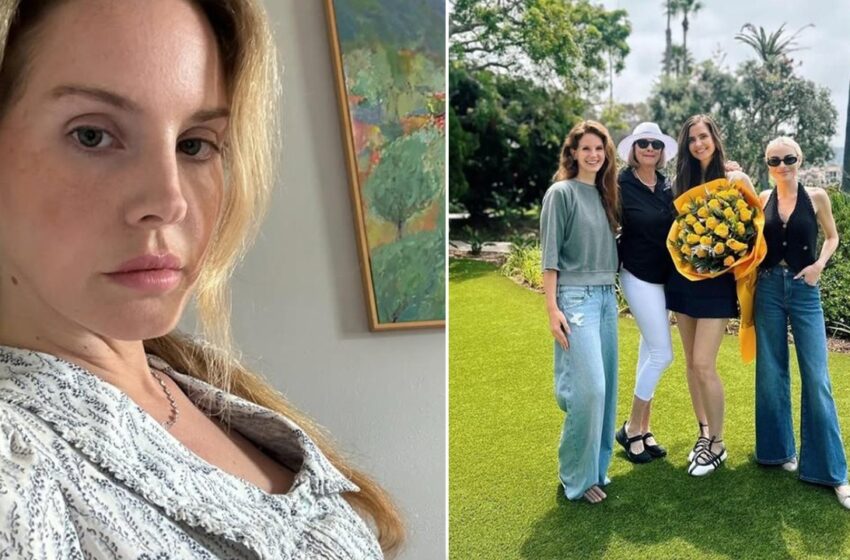 Lana Del Rey’in fotoğrafında anlam verilemeyen ayrıntı