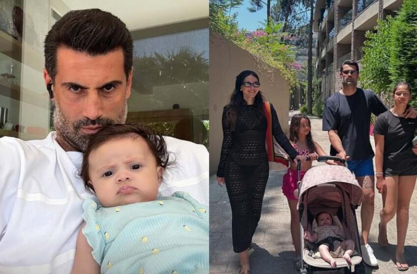 Volkan Demirel minik kızı Yasmin’le yeni pozunu paylaştı