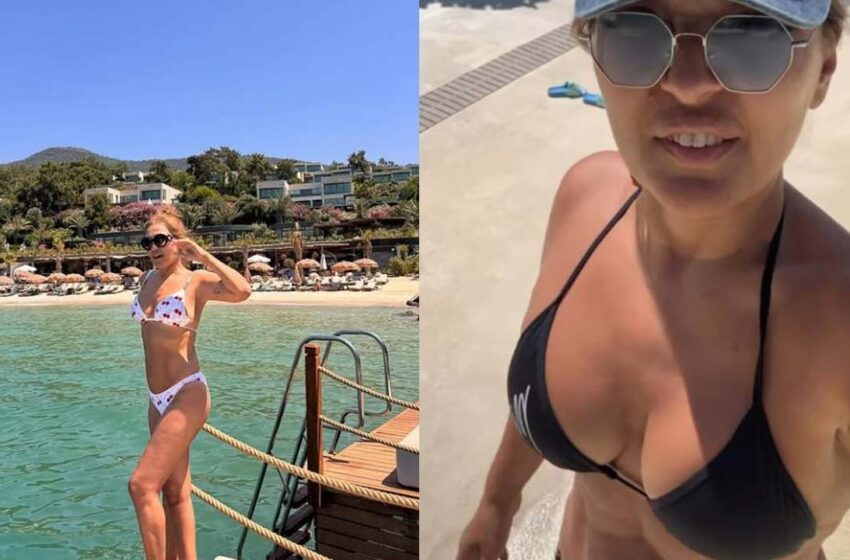 Demet Akalın yaz sezonunu Bodrum’da açtı! Verdiği kilolar ve karın kaslarıyla dikkat çekti